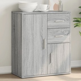 vidaXL Βοηθητικό Ντουλάπι Γκρι Sonoma 60x31x70 εκ. Επεξεργασμένο Ξύλο