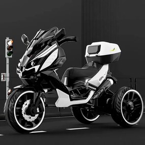 Παιδικό ηλεκτροκίνητο τρίκυκλο scooter - YH-029 - 101151 - White