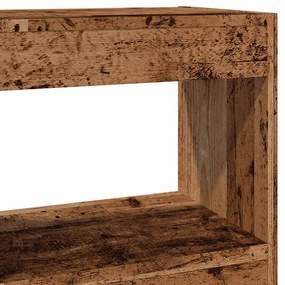vidaXL Ντουλάπι βιβλίων/διαχωριστικό δωματίου Παλιό ξύλο 40x30x72 cm