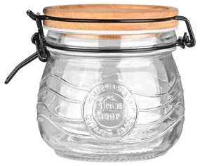 ESTIA ΔΟΧΕΙΟ ΑΠΟΘΗΚΕΥΣΗΣ ALLURE ΓΥΑΛΙΝΟ 500ml ΜΕ ΚΛΙΠ ΚΑΠΑΚΙ