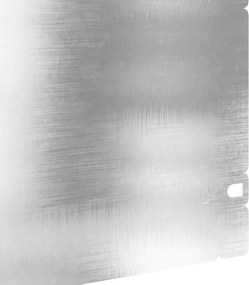 vidaXL Περιγράμματα γκαζόν 20 pcs Ασημί 103 x 0,05 x 22 εκ