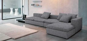 Γωνιακός καναπές Lory-300φ 155β εκ.-Γκρι