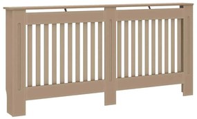 vidaXL Καπάκι Καλοριφέρ 2 pcs Καφέ 172 x 19 x 81,5εκ