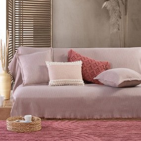 Ριχτάρι Colton Pink Nef-Nef Three-Seater 170x300cm Cotton-Polyester