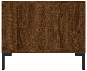 vidaXL Τραπεζάκι Σαλονιού Καφέ Δρυς 102x50x40 εκ. Επεξεργασμένο Ξύλο