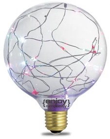 Λαμπτήρας LED DreamStars G125 1.5W E27 RGB ELVHX-EL125126-Πολύχρωμο EL125126