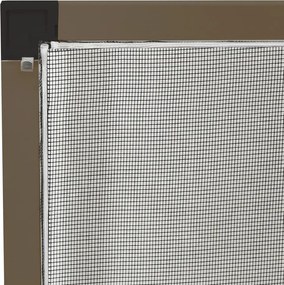 vidaXL Σήτα Εντόμων για Παράθυρα Καφέ 80 x 120 εκ.