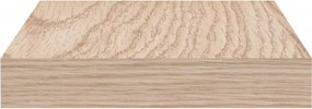 vidaXL Ράφια Τοίχου 2 τεμ. 50x23,5x4 εκ. Επεξεργασμένο Ξύλο