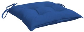 vidaXL Μαξιλάρια Καρέκλας Κήπου 6 τεμ. Μπλε 50x50x7 εκ. Oxford Ύφασμα