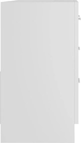 vidaXL Ντουλάπι Νιπτήρα Λευκό 63x30x54 εκ. Επεξ. Ξύλο