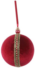 Χριστουγεννιάτικη Μπάλα Spectrum 024237 8x8x8cm Red-Gold