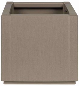 vidaXL Γλάστρα Κήπου Γκρι 36 x 36 x 35 εκ. Πολυπροπυλένιο
