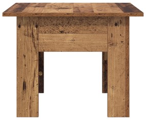 vidaXL Τραπεζάκι σαλονιού Παλαιό ξύλο 55 x 55 x 42 εκ