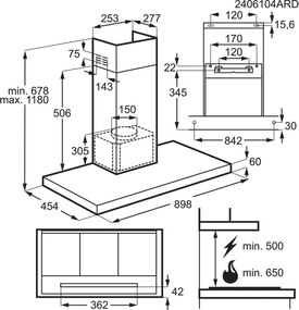Συμβατικός Απορροφητήρας AEG