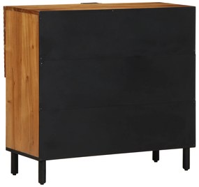 vidaXL Σερβάν 80x33x75 εκ. Μασίφ ξύλο ακακίας