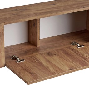 Έπιπλο Τηλεόρασης Atlantic Πεύκο / Μαύρο GROOA 180x30x45