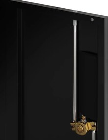 vidaXL Αρχειοθήκη Μαύρη 90 x 40 x 40 εκ. από Ατσάλι