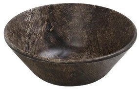 Διακοσμητικό Μπωλ (Φ27x7.5) Tria By Espiel Pine Wood HWB788K24-6