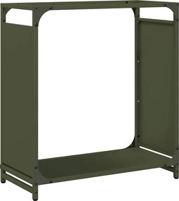 vidaXL Ράφι Καυσόξυλων 60x28x65 εκ. Χάλυβας ψυχρής έλασης