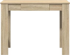 vidaXL Γραφείο Sonoma Δρυς 100x45x75 εκ. από Επεξεργασμένο Ξύλο