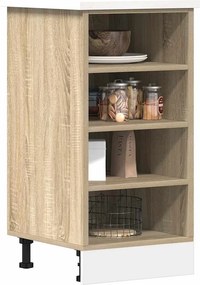 vidaXL Ντουλάπι "Riga" Sonoma Δρυς 40x44,5x81,5 εκ. από Τεχνητό Ξύλο