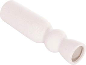 ΕΠΙΤΡΑΠΕΖΙΟ ΚΕΡΑΜΙΚΟ ΔΙΑΚΟΣΜΗΤΙΚΟ SCEPTER HM4614.01 ΚΡΥΣΤΑΛΛΙΚΟ ΥΠΟΛΕΥΚΟ Φ8x35Υεκ
