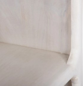 ΒΙΒΛΙΟΘΗΚΗ HANDYR HM9707 ΜΑΣΙΦ ΞΥΛΟ MANGO ΣΕ ΛΕΥΚΟ ΧΡΩΜΑ 100x35x165Yεκ.