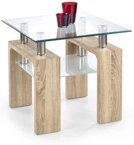 DIANA H KWADRAT coffee table color: sonoma oak DIOMMI V-CH-DIANA_KWADRAT_H-LAW-SONOMA DIOMMI-60-20597
