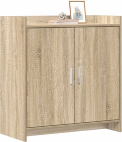 vidaXL Πλαϊνό γραφείο Sonoma Δρυς 72 x 36 x 80 εκ. Επεξεργασμένο Ξύλο