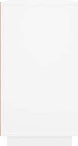 vidaXL Ντουλάπι Λευκό 80 x 34 x 75 εκ. από Επεξεργασμένο Ξύλο