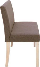 vidaXL Παγκάκι Καφέ 139,5 εκ. από Πολυεστέρα