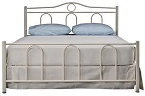 SweetDreams Κρεβάτι Μεταλλικό Βαρέου Τύπου Διπλό 130x200cm SweetDreams Dream 212 Με Επιλογή Χρώματος BEST-10103143