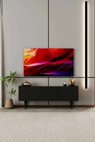 Έπιπλο Τηλεόρασης Μαύρο CLOPRA 120x29x20