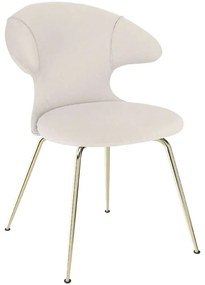 Καρέκλα Τραπεζαρίας Time Flies Horizons S 590-02C5901-1 57x59x83cm Sand-Brass Umage Steel,Polyester