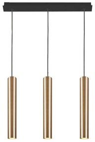 Φωτιστικό Οροφής - Ράγα Eye 7863 3x10W GU10 Solid Brass Nowodvorski Metal