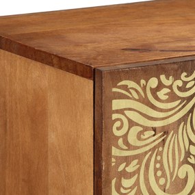 vidaXL Μπουφέ 90x33x75 εκ. Μασίφ ξύλο μάνγκο