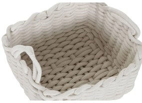 Σετ Καλαθιών Home ESPRIT Σχοινί 28 x 28 x 18 cm
