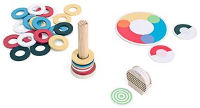 Ξύλινο Επιτραπέζιο Παιχνίδι Bs Toys Αγώνας Συνδυασμού Χρωμάτων GA462