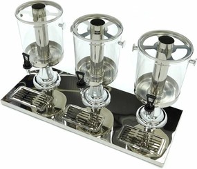 Drinks Dispenser - 3 x 8L - Central Cooling Tube - Works Without Power