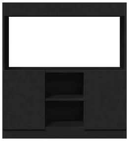 vidaXL Ντουλάπι Μαύρο 92x33x100 εκ. από Επεξεργασμένο Ξύλο
