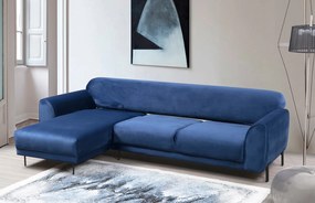 Corner Sofa-Bed Image Corner Left ( Chl-3R ) - Navy Blue Navy Blue