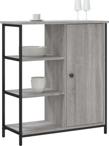 vidaXL Ντουλάπι Γκρι Sonoma 70 x 30 x 80 εκ. από Επεξεργ. Ξύλο