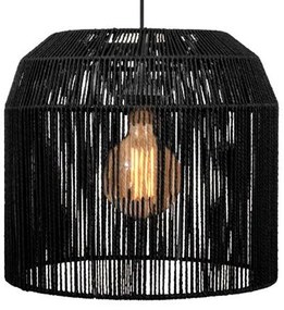 Φωτιστικό Οροφής Cordon 835-123-248 40x40cm 1xE27 Black