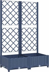 vidaXL Κήπος Μπλε Γκρι 80 x 40 x 121,5 cm