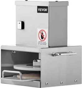 VEVOR 6 in Electric Pizza Dough Press Machine Commercial Pizza Pastry Sheeter