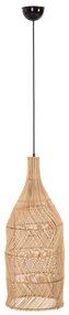 ΦΩΤΙΣΤΙΚΟ ΟΡΟΦΗΣ THEON HM7888 ΚΡΕΜΑΣΤΟ ΑΠΟ RATTAN ΣΕ ΦΥΣΙΚΟ ΧΡΩΜΑ Φ22x148Υ εκ.