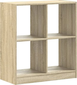 vidaXL Βιβλιοθήκη Sonoma Δρυς 68,5x32x75 εκ. από Επεξεργ. Ξύλο