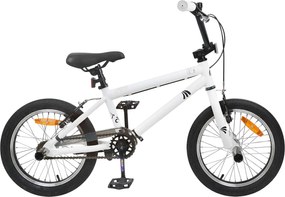vidaXL BMX Ποδήλατο 20 ίντσες για πάνω από 9 ετών Λευκό