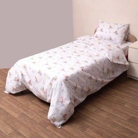 Κουβερλί Παιδικό Χοκ (Σετ 2τμχ) Viopros  Semi-double 180x240cm 100% Βαμβάκι