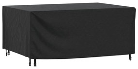 vidaXL Κάλυμμα Επίπλων Κήπου Αδιάβροχο Μαύρο 172x113x73 εκ. 420D